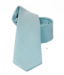                    NM slim szövött nyakkendő - Menta pöttyös Nyakkendők esküvőre